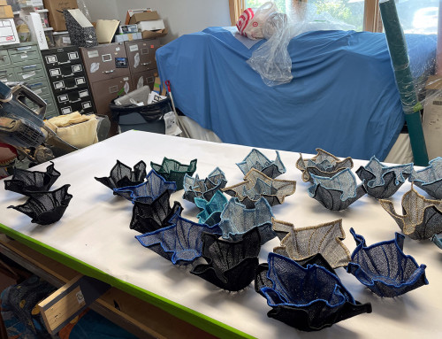The commission proceeds|  Susan Hensel Projects | textiles